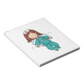 Cadeau voor verpleegkundigen - Personaliseren met  Notitieblok (Schuin)