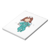 Cadeau voor verpleegkundigen - Personaliseren met  Notitieblok (Linkerzijde)