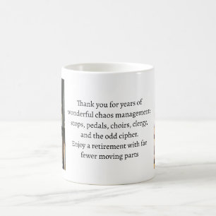 Cadeau voor vertrekkend organist of koordirigent koffiemok