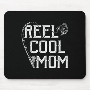 Cadeau voor visliefhebber Reel Cool Moeder Visser  Muismat