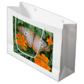 cadeau voor vlinder groot cadeauzakje (Voorkant Gekanteld)