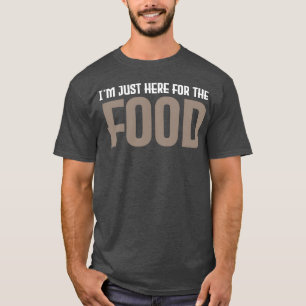 Cadeau voor voedsel Foodie voedsel liefhebber T-shirt