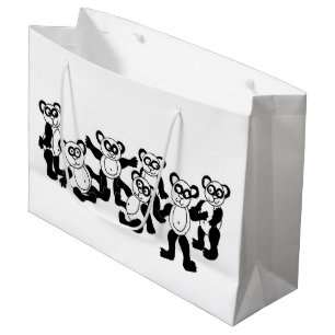 cadeau voor vrienden van panda large cadeautasje