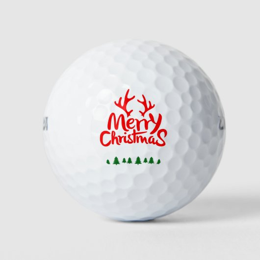 cadeau voor vrome kerst golfballen (Voorkant)