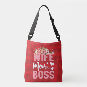 Cadeau voor vrouw Moeder Baas Funny Moederdag cade Crossbody Tas