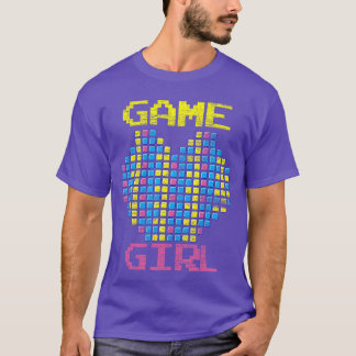 Cadeau voor vrouwelijke gamer video games speler t-shirt