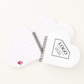 Cadeau voor vrouwen Toevoegen Aangepaste Logo Verj Notitieboek (Binnen)