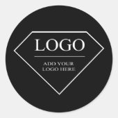 Cadeau voor vrouwen Toevoegen Aangepaste Logo Verj Ronde Sticker (Voorkant)