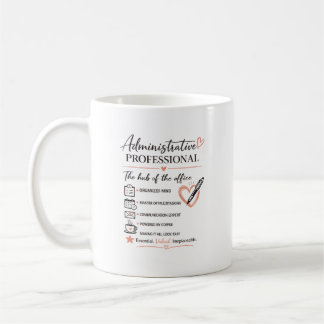 Cadeau voor waardering administratief medewerker koffiemok