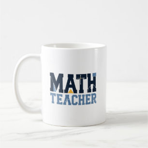Cadeau voor waardering wiskundeleraar koffiemok