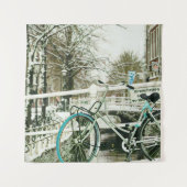 Cadeau voor wielrenliefhebber wandkleed (Voorkant)