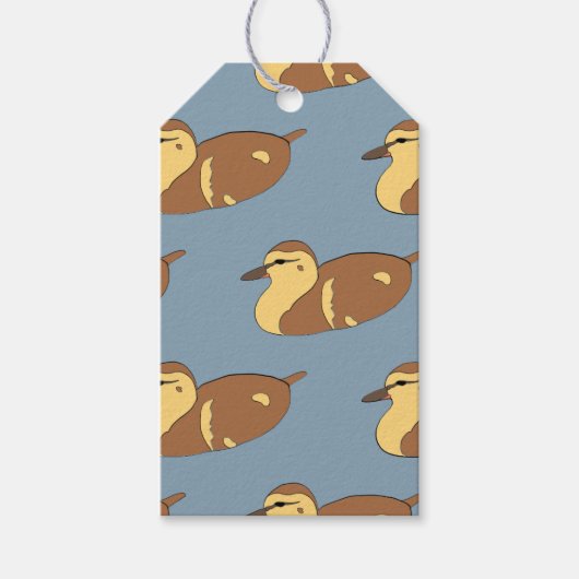 cadeau voor wilde eenden labels cadeaulabel (Voorkant)