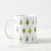 cadeau voor witte kerstboom koffiemok (Links)