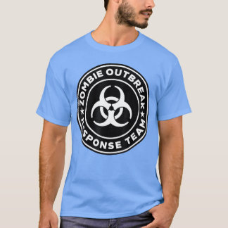 Cadeau voor Zombie-uitbraakrespons-apocalyps T-shirt