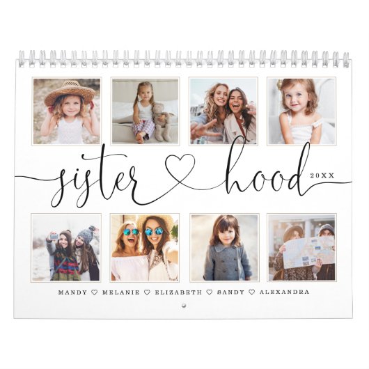 Cadeau voor zussen | Herinneringen van het zuselij Kalender (Hoes)
