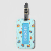 cadeau voor zwembad bagagelabel (Voorkant (verticaal))
