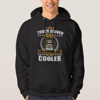 Cadeau vrachtwagenchauffeur voor vader Semi grote  Hoodie