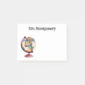 Cadeau waardering Geschiedenis- of Geografieleraar Post-it® Notes (Voorkant)