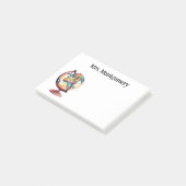 Cadeau waardering Geschiedenis- of Geografieleraar Post-it® Notes (Schuin)