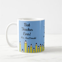 Cadeau waardering leraar beste leraar ooit