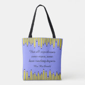 Cadeau waardering leraar tote bag (Achterkant)