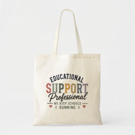 Cadeau waardering onderwijsondersteunend personeel tote bag