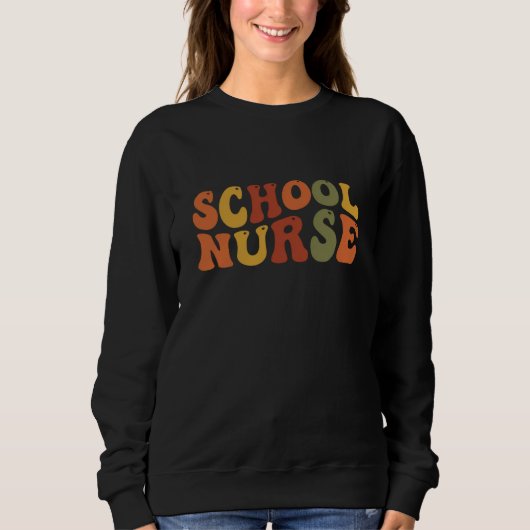 Cadeau waardering schoolverpleegster trui (Voorkant)
