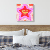 Cadeau wandkunst voor moederdag canvas afdruk (Insitu (Slaapkamer))