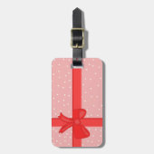 cadeau wikkel lint bagagelabel (Voorkant verticaal)