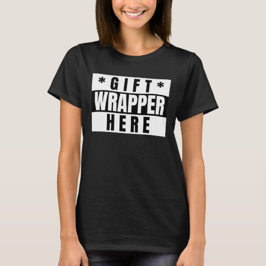 CADEAU WRAPPER, GRAPPIG T-shirt (Voorkant)