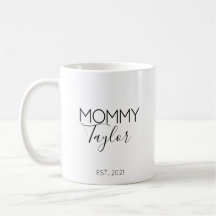 Cadeau zwangerschapsaankondiging koffiemok met naa