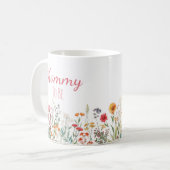 cadeau zwangerschapsaankondiging mama koffiemok (Voorkant links)