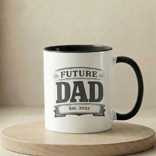Cadeau zwangerschapsaankondiging toekomstige papa mok