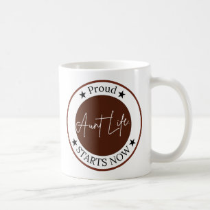 Cadeau zwangerschapsaankondiging voor tante Trotse Koffiemok