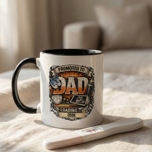 Cadeau zwangerschapsaankondiging voor vader mok