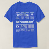 Cadeauaccountant voor multitasking t-shirt (Design voorkant)