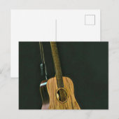 Cadeaubaar voor bassist briefkaart (Voorkant / Achterkant)