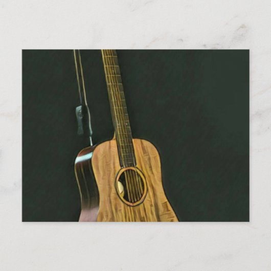 Cadeaubaar voor bassist briefkaart (Voorkant)