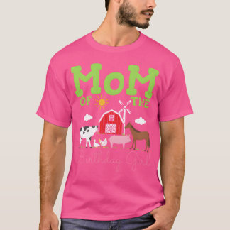 Cadeaubaby voor Moederdag met boerderijdierenmuzie T-shirt