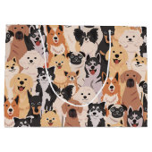 Cadeaubag Alle Honden Groot Cadeauzakje (Achterkant)