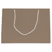 Cadeaubag Beige Groot Cadeauzakje (Voorkant)