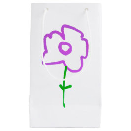 CADEAUBAG BLOEMEN ONTWERP STIJL KLEIN CADEAUZAKJE