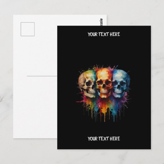 Cadeaubag Briefkaart (Voorkant / Achterkant)