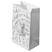 Cadeaubag Ijsbeer Klein Cadeauzakje (Achterkant Gekanteld)