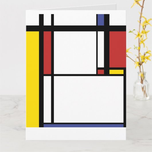 Cadeaubag Kaart (Gele Bloem)