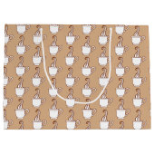 Cadeaubag koffie groot cadeauzakje (Achterkant)