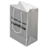 Cadeaubag Medium Cadeauzakje (Voorkant Gekanteld)