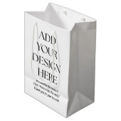 Cadeaubag Medium Cadeauzakje (Voorkant Gekanteld)