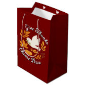 Cadeaubag Medium Cadeauzakje (Achterkant Gekanteld)