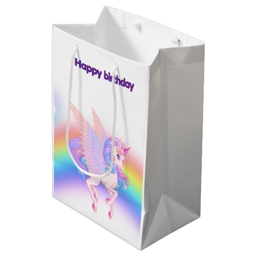 Cadeaubag Medium Cadeauzakje (Voorkant Gekanteld)